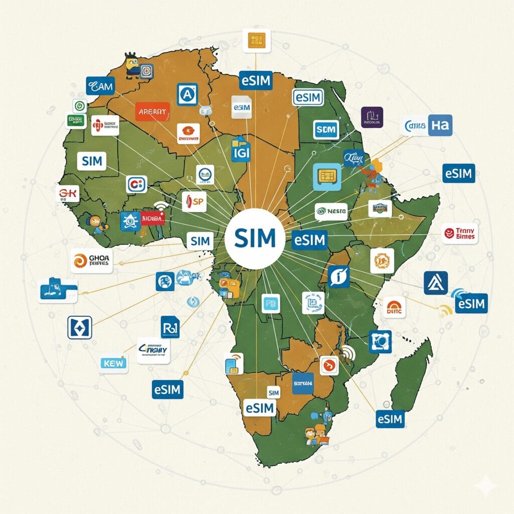 Afrique sim esim