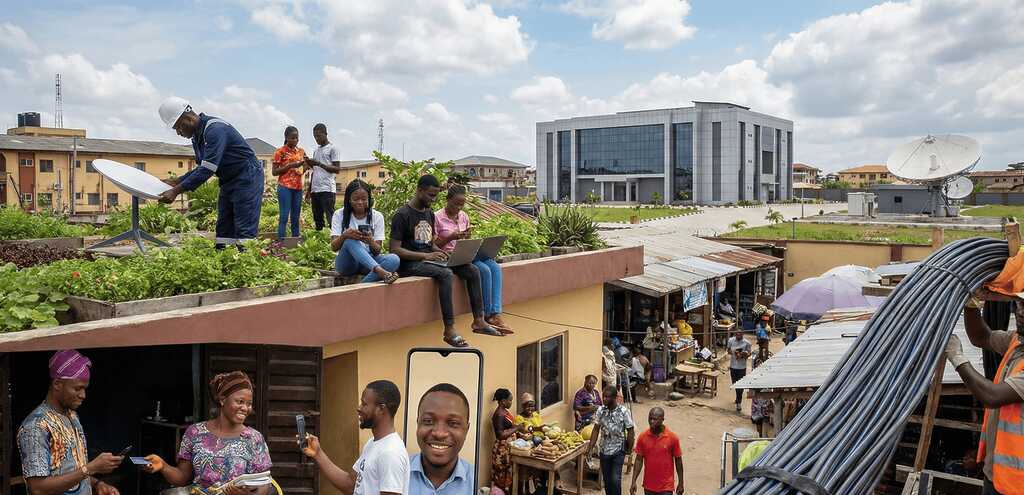 Internet illimité en Afrique de pétrole du numérique