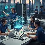 département comptabilité d'un opérateur telecom mobile en téléphonie Internet