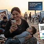 réfugier et internet aide esim