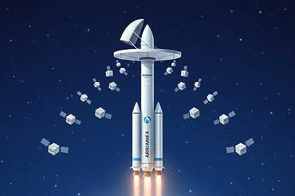 Ariane 64 place 32 satellites Amazon Leo en orbite 8 Ariane lance des satellites Amazon en 2026