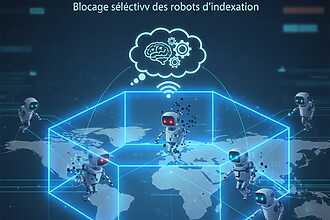GEO-Fencing" cognitif : le blocage sélectif des robots d'indexation 10 IA, GEO et SEO organique GEO-Fencing » cognitif : le blocage sélectif des robots d’indexation