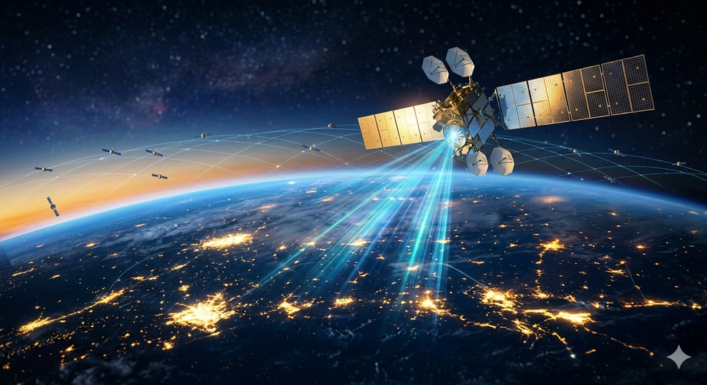 Souveraineté numérique connectivité à Internet par satellite 8 Internet par satellite. Orbites privées, souveraineté fragmentée. La souveraineté de l'Internet par satellite en 2026