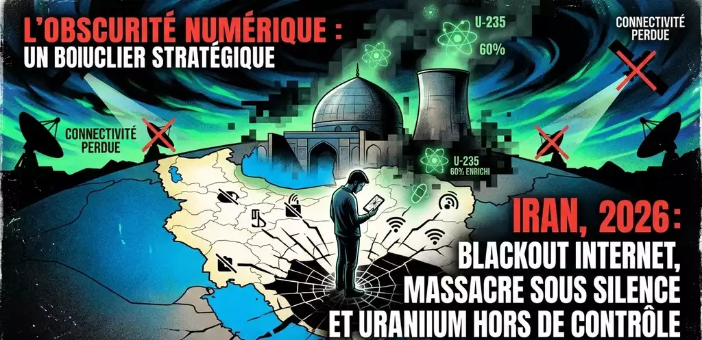 L'obscurité numérique comme bouclier stratégique 8 L'obscurité numérique comme bouclier stratégique. Iran blocage Internet